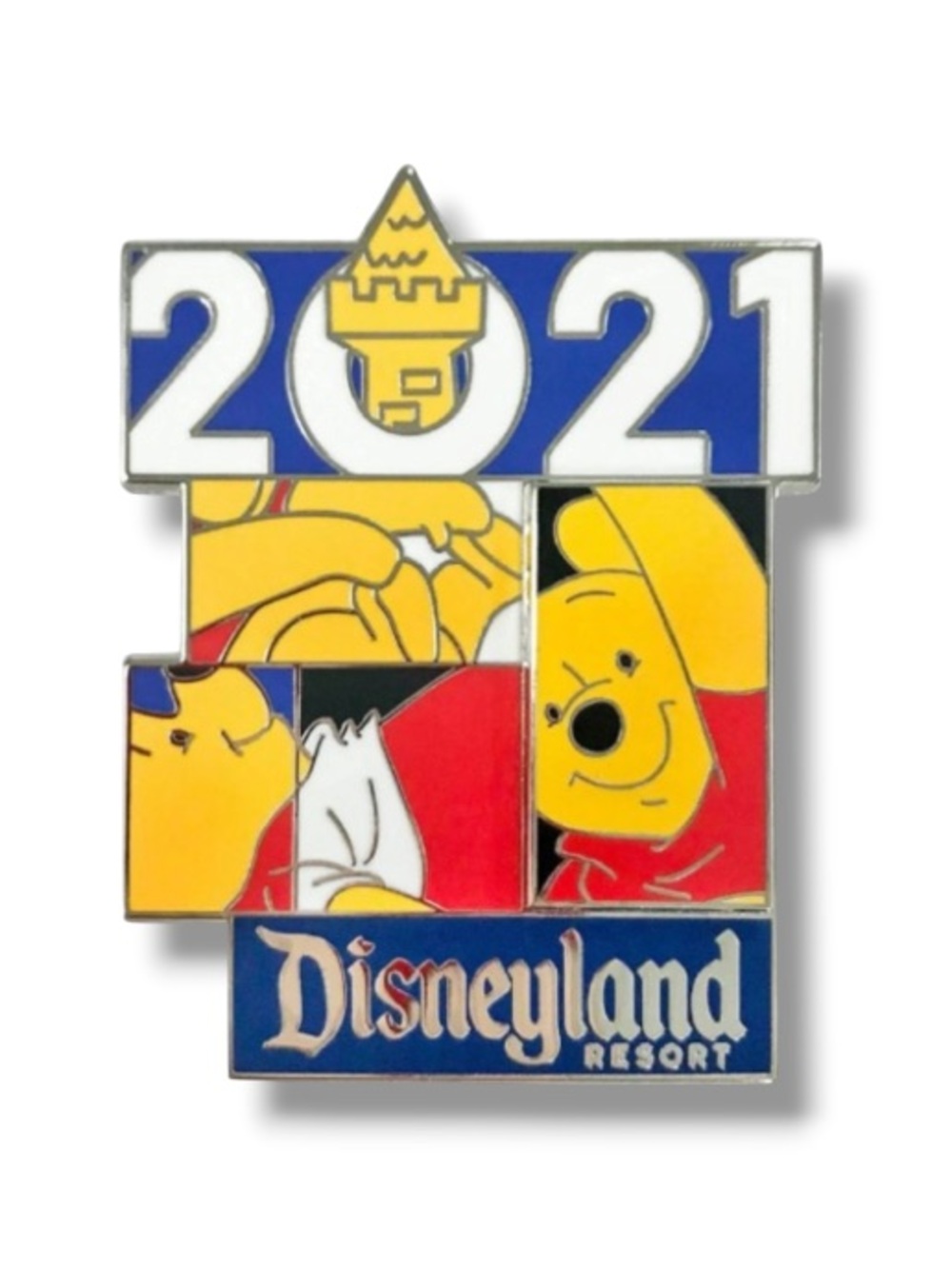 Disney Parks Trading Pin Disneyland 2021 Winnie the Pooh Commemorative Official